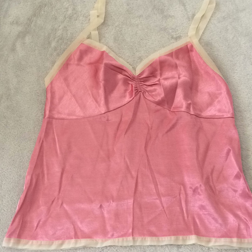 Vintage VS v neck silk tank